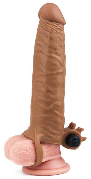 Etui pénien X-Tender n°4 19 x 4.5cm Marron