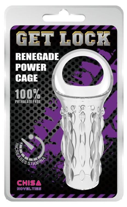 Etui pour Pénis Texturé Transparent 8 x 3.8cm