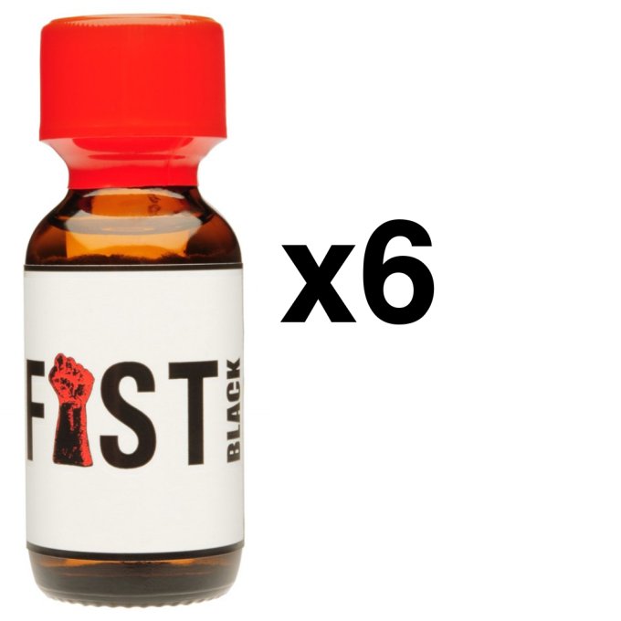 FIST BLACK 25ml x6