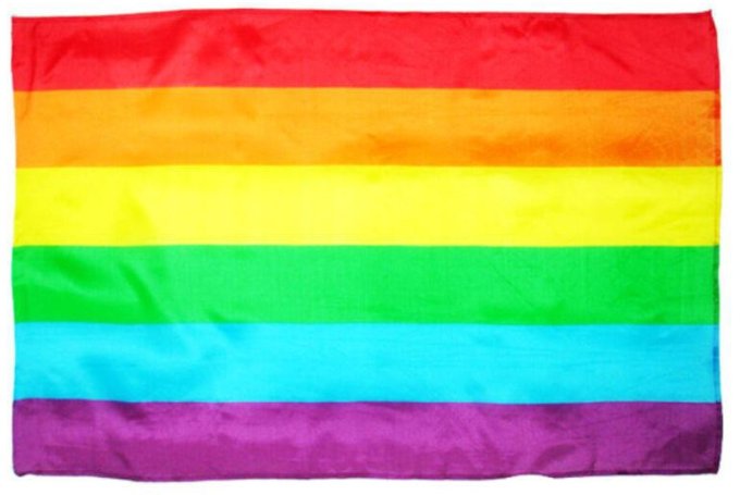 Drapeau Rainbow 90 x 140cm