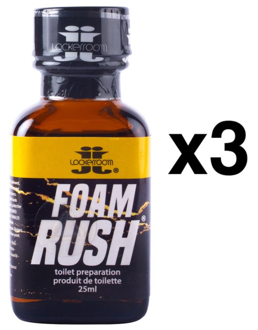 FOAM RUSH 25ml x3