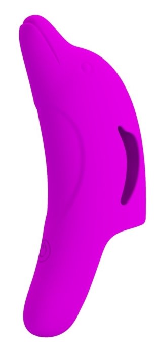 Gaine de Doigt Vibrante Delphini Pretty Love 7 x 3cm Fuchsia