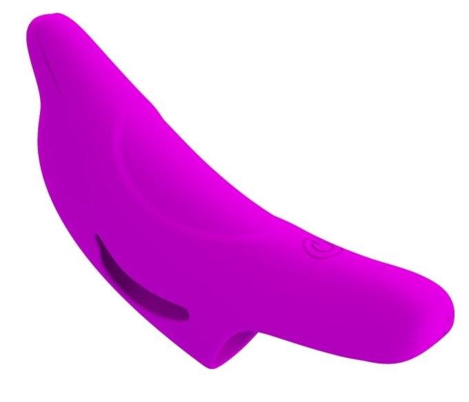 Gaine de Doigt Vibrante Delphini Pretty Love 7 x 3cm Fuchsia