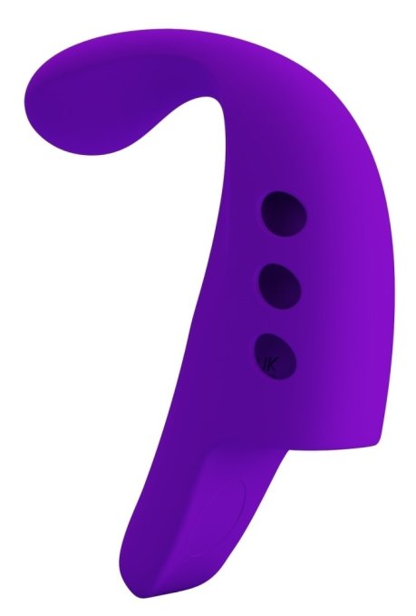 Gaine de Doigt Vibrante Gorgon Pretty Love 10.5 x 2cm Violet