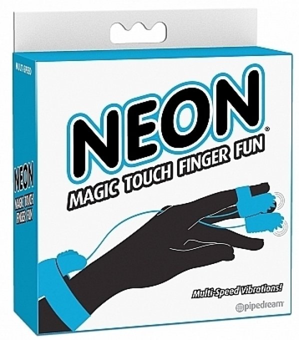 Gaine de Doigts vibrante Magic Touch Multivitesse