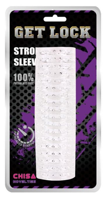 Gaine de masturbation transparente Stroke Pik 14cm