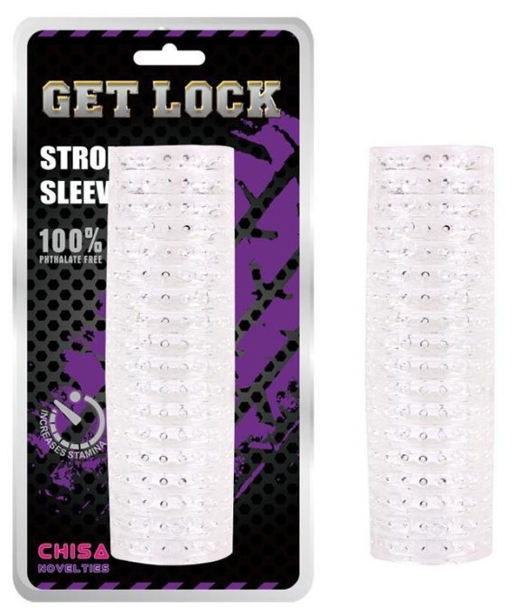 Gaine de masturbation transparente Stroke Pik 14cm