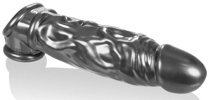 Gaine de pénis Butch 17 x 5 cm Grise