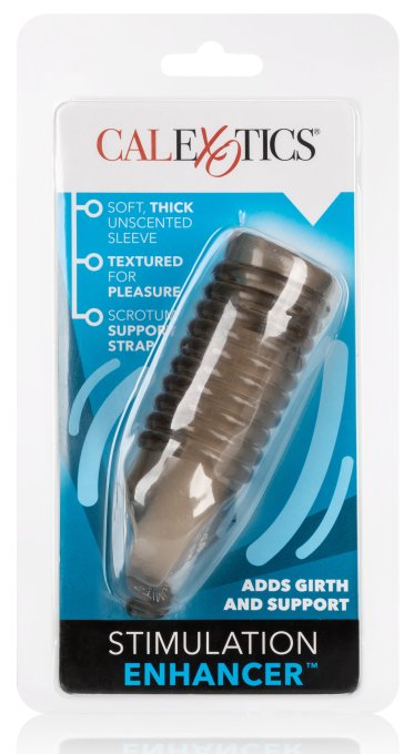 Gaine de pénis Enhancer Stim 8 x3.5cm Noire