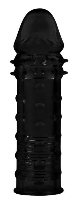 Gaine de pénis Extra Texture 16 x 4.5cm Noire