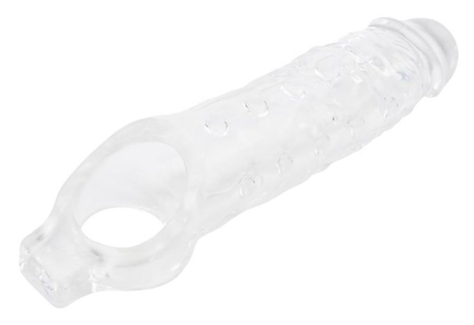 Gaine de pénis Mighty 15 x 4.5cm Transparente