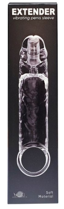 Gaine de pénis Mini Decal 14 x 4 cm Transparente