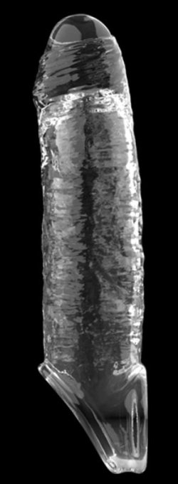 Gaine de pénis Mini Uncut 13 x 4 cm Transparente