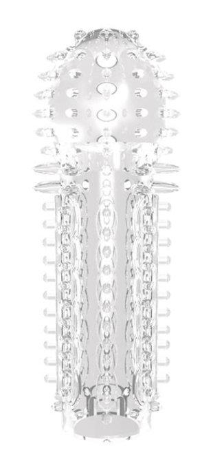 Gaine de pénis Nubby 14.5 x 4.8cm Transparente