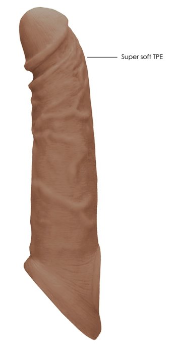 Gaine de pénis Realrock Curve 17 x 4.5cm Latino