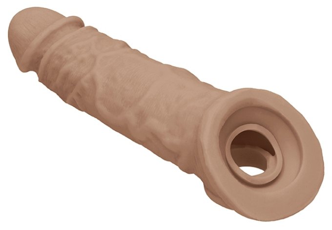 Gaine de pénis Realrock Curve 17 x 4.5cm Latino