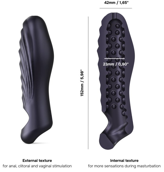 Gaine de pénis Ryzer 15 x 4.2cm