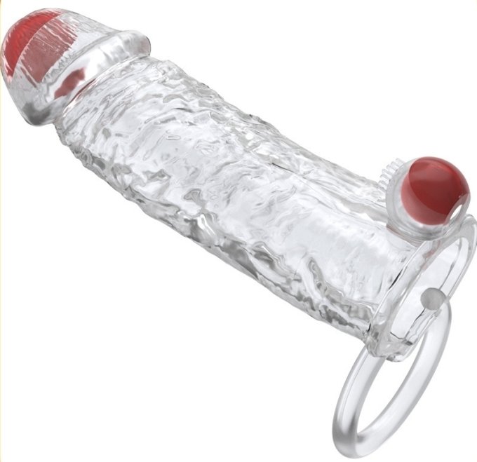 Gaine de pénis vibrante Sleeve Cat 14 x 4cm