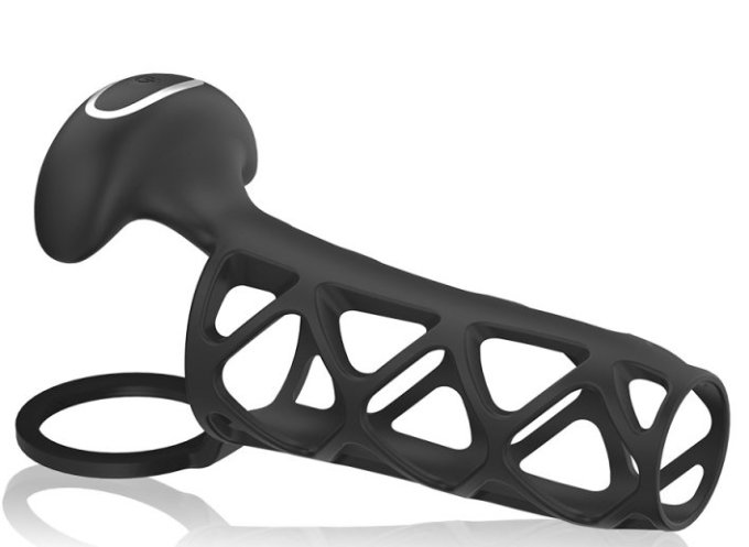 Gaine de Pénis Vibrante Trisily 10.5 x 4cm