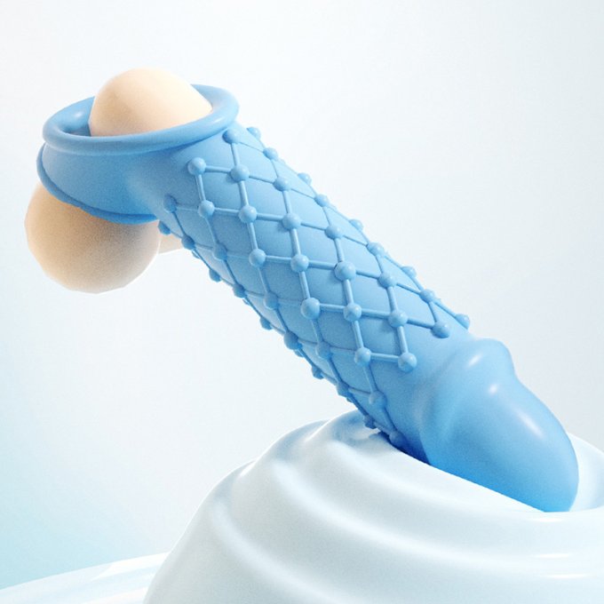 Gaine Flidick 13 x 3.5 cm Bleue