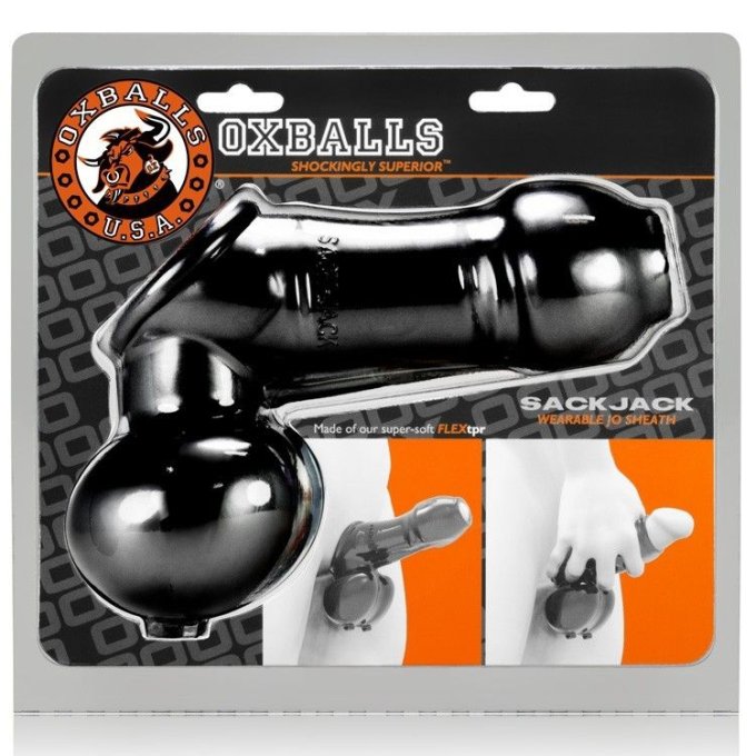 Gaine pour la masturbation SackJack Noire