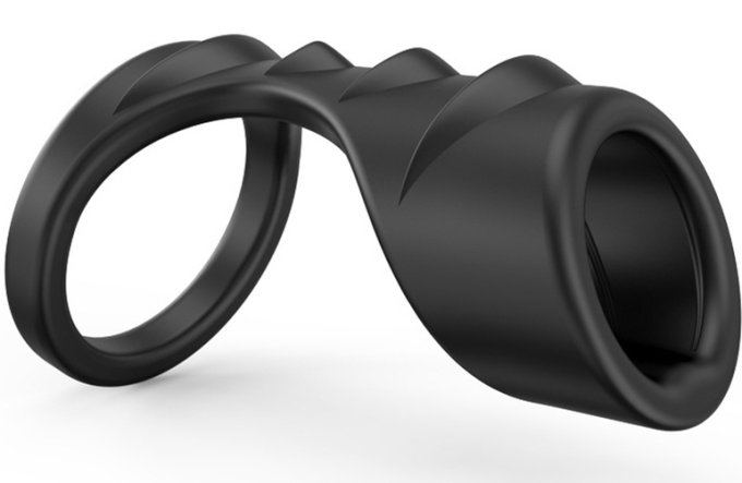 Gaine pour pénis souple Twins 8 x 4cm