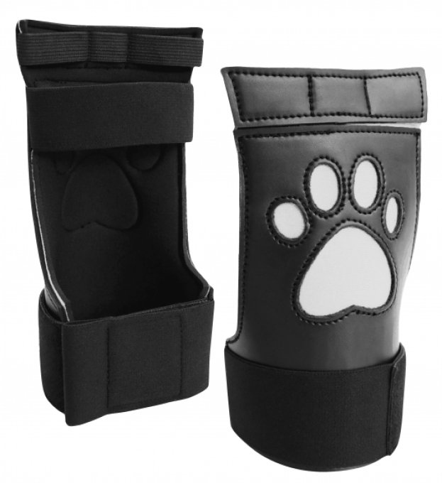 Gants Néoprène Puppy Paw Noir-Blanc