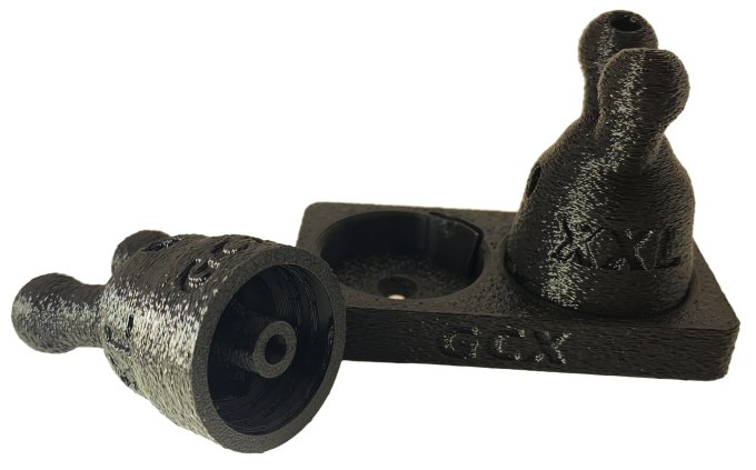 Kit de 2 Bouchons Diffuseur précis GC-POP XL/XXL + Support