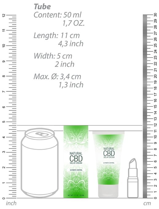 Gel retardant Natural CBD 50ml