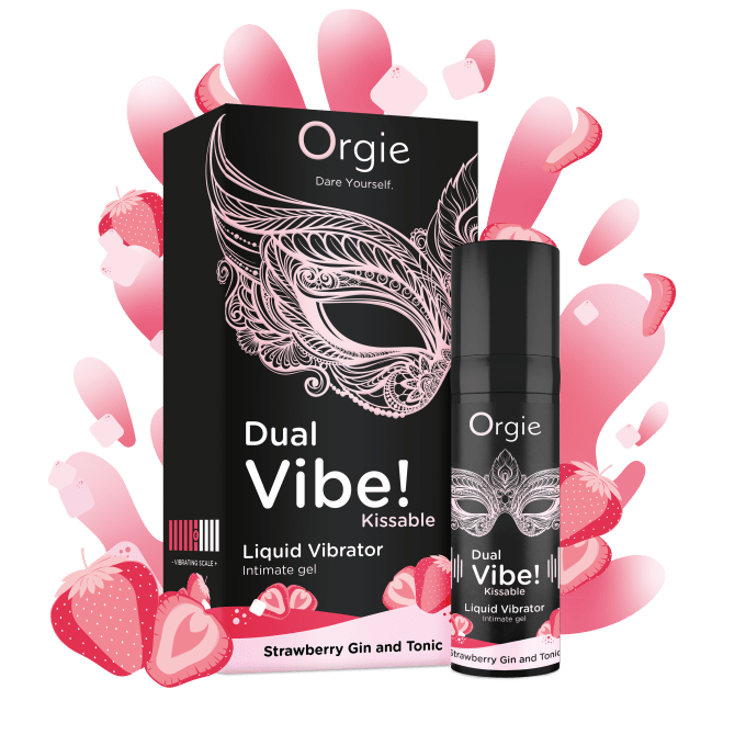 Gel Stimulant Dual vibe strawberry gin tonic 15ml