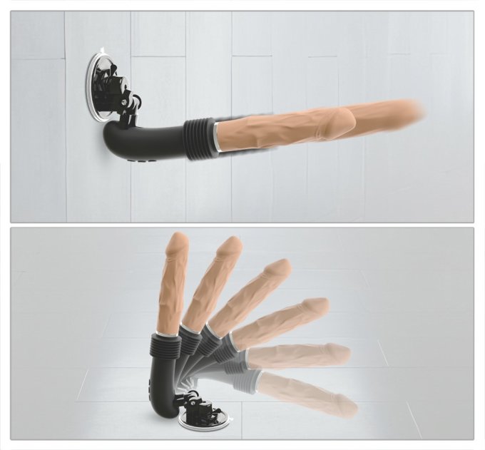 Gode à poussée Fucking 15 x 3.6cm