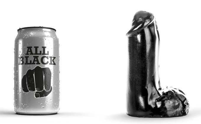 Gode AB41 Joystick All Black 11 x 5cm