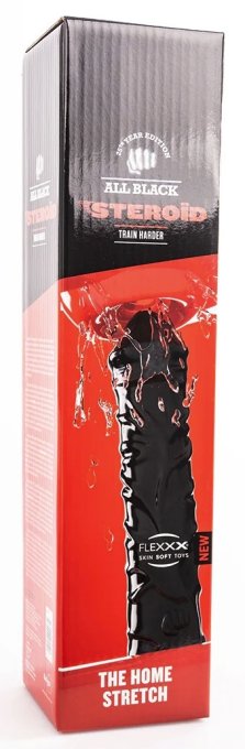 Gode ABS13 The Home Stretch All Black Steroïd 43 x 11cm