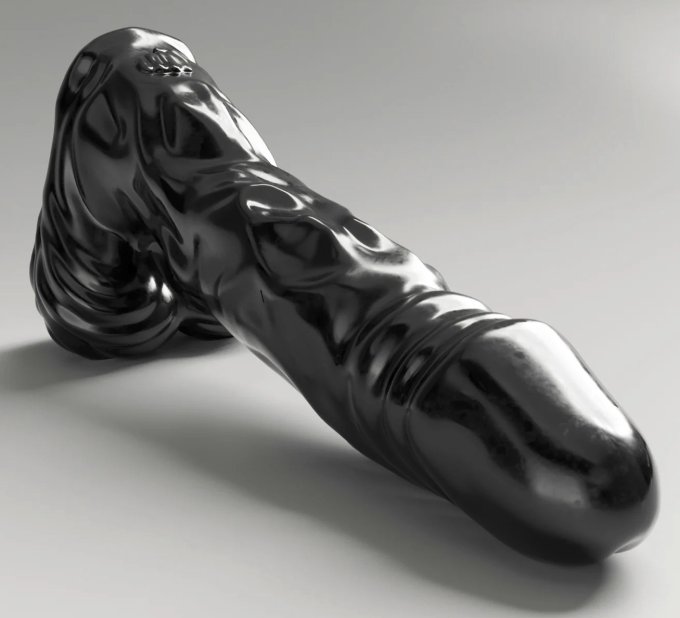 Gode ABS17 The Referee All Black Steroïd 39 x 10.5cm