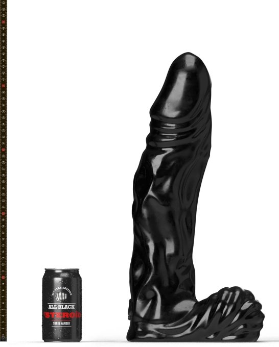 Gode ABS17 The Referee All Black Steroïd 39 x 10.5cm