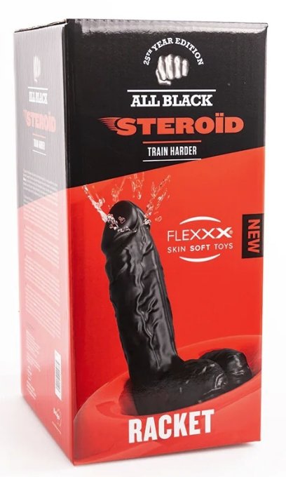Gode ABS18 Racket All Black Steroïd 28 x 9cm