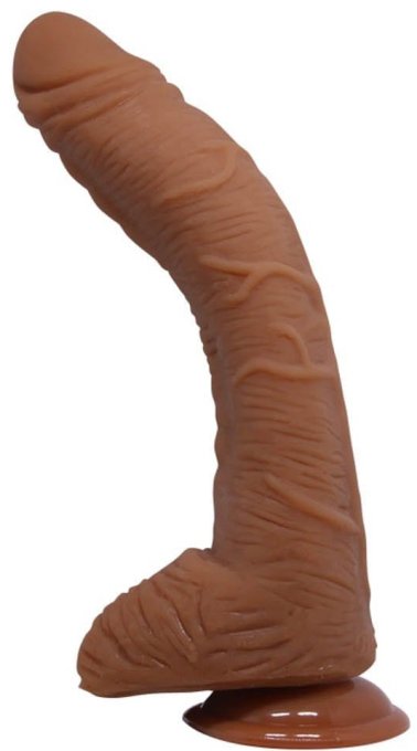 Gode Alex 20 x 5cm Marron