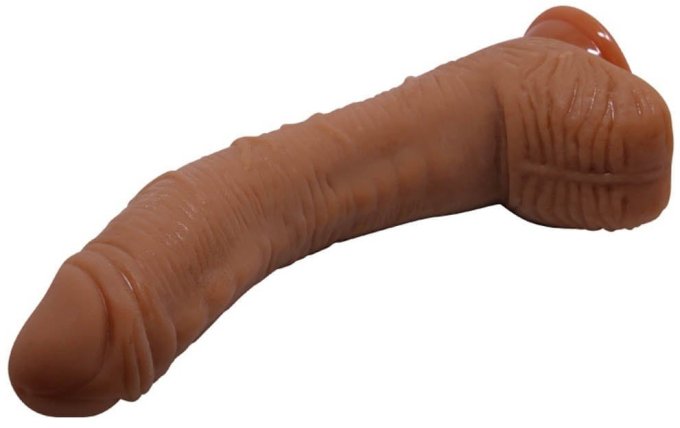 Gode Alex 20 x 5cm Marron
