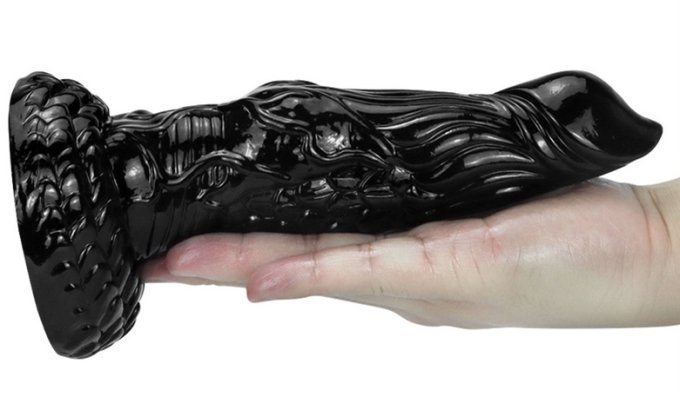 Gode Alien Scolk 17 x 4.8cm Noir
