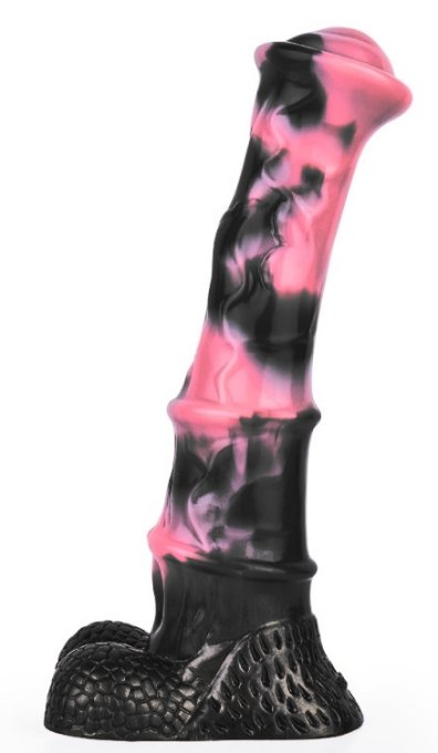 Gode Animal Ponulf 22 x 5.5cm Noir-Rose