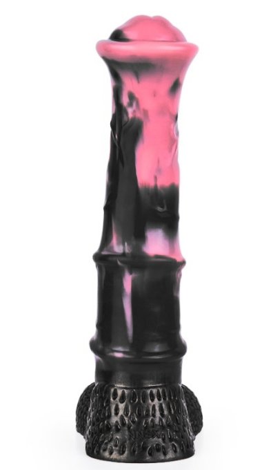 Gode Animal Ponulf 22 x 5.5cm Noir-Rose
