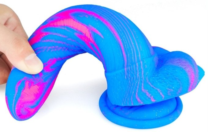 Gode Banadick 15 x 4cm Bleu-Rose