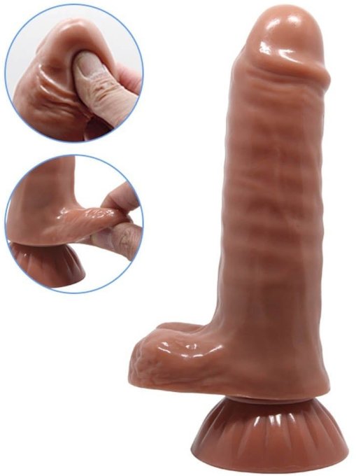 Gode Baron 14 x 4cm Marron