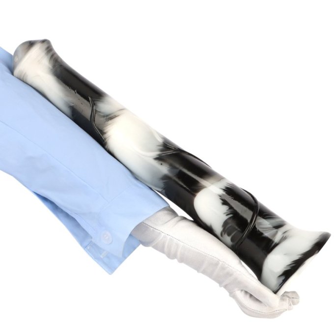 Gode Big Horse 38 x 6.5cm Noir et Blanc