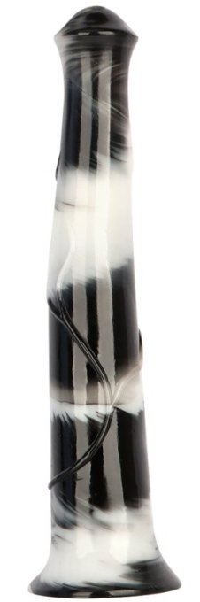 Gode Big Horse 38 x 6.5cm Noir et Blanc