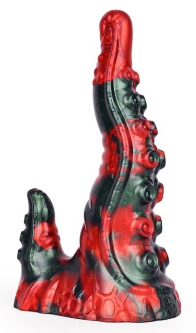 Gode Bukolix 16 x 5cm Noir et Rouge