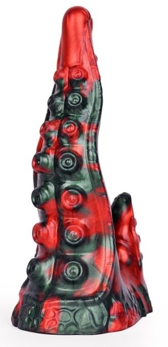 Gode Bukolix 16 x 5cm Noir et Rouge