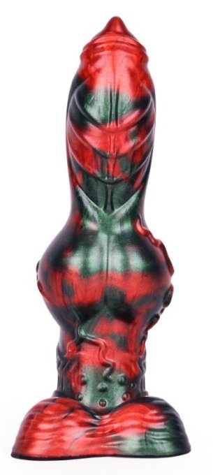 Gode Caliorix 20.5 x 7cm Noir et Rouge