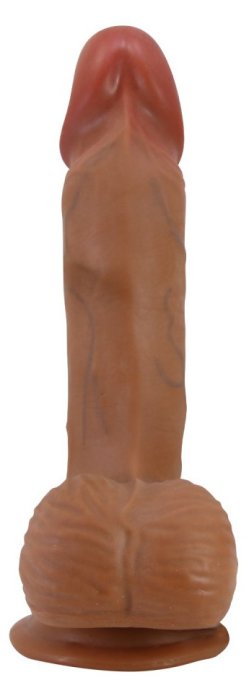 Gode Catoblepas Beautiful 14 x 4cm Marron