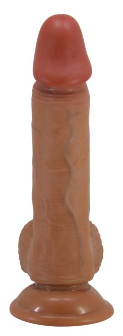 Gode Catoblepas Beautiful 14 x 4cm Marron